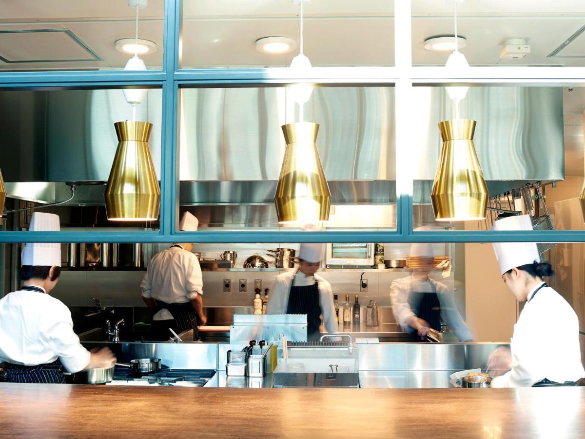 The Gate Hotel Tokyo By Hulic Bagian luar foto The kitchen at the restaurant