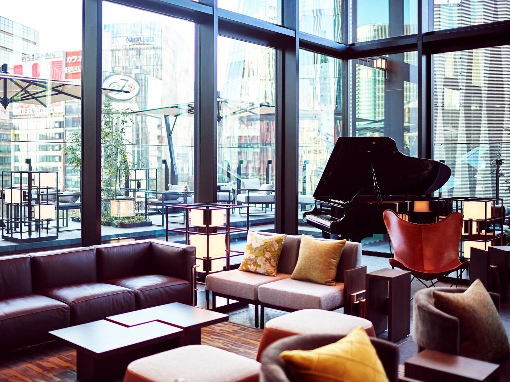 The Gate Hotel Tokyo By Hulic Bagian luar foto The lounge at the hotel
