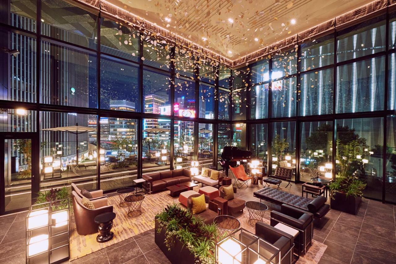 The Gate Hotel Tokyo By Hulic Bagian luar foto The lounge at the 39th floor