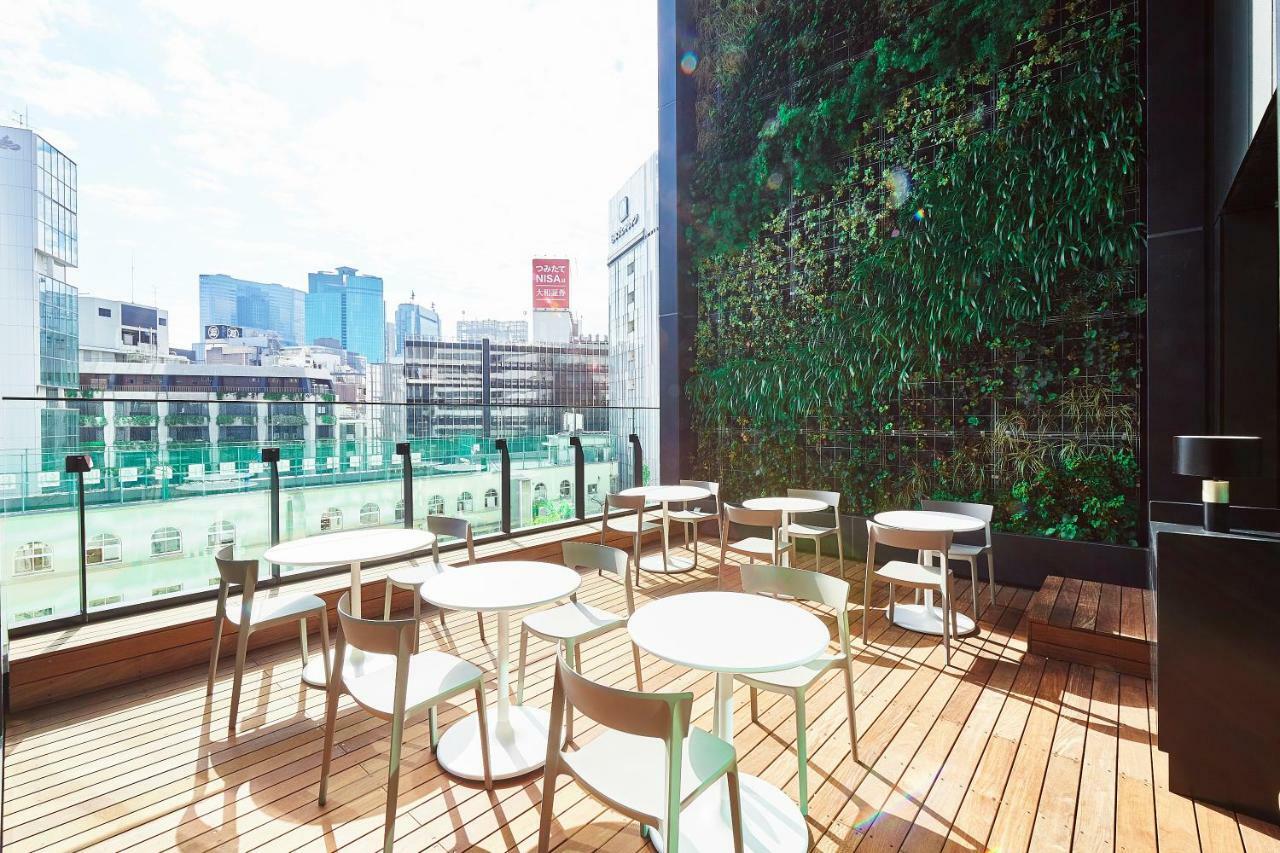 The Gate Hotel Tokyo By Hulic Bagian luar foto The rooftop lounge